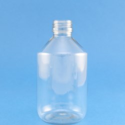 250ml Alpha Veral Clear PET Bottle 28mm Neck